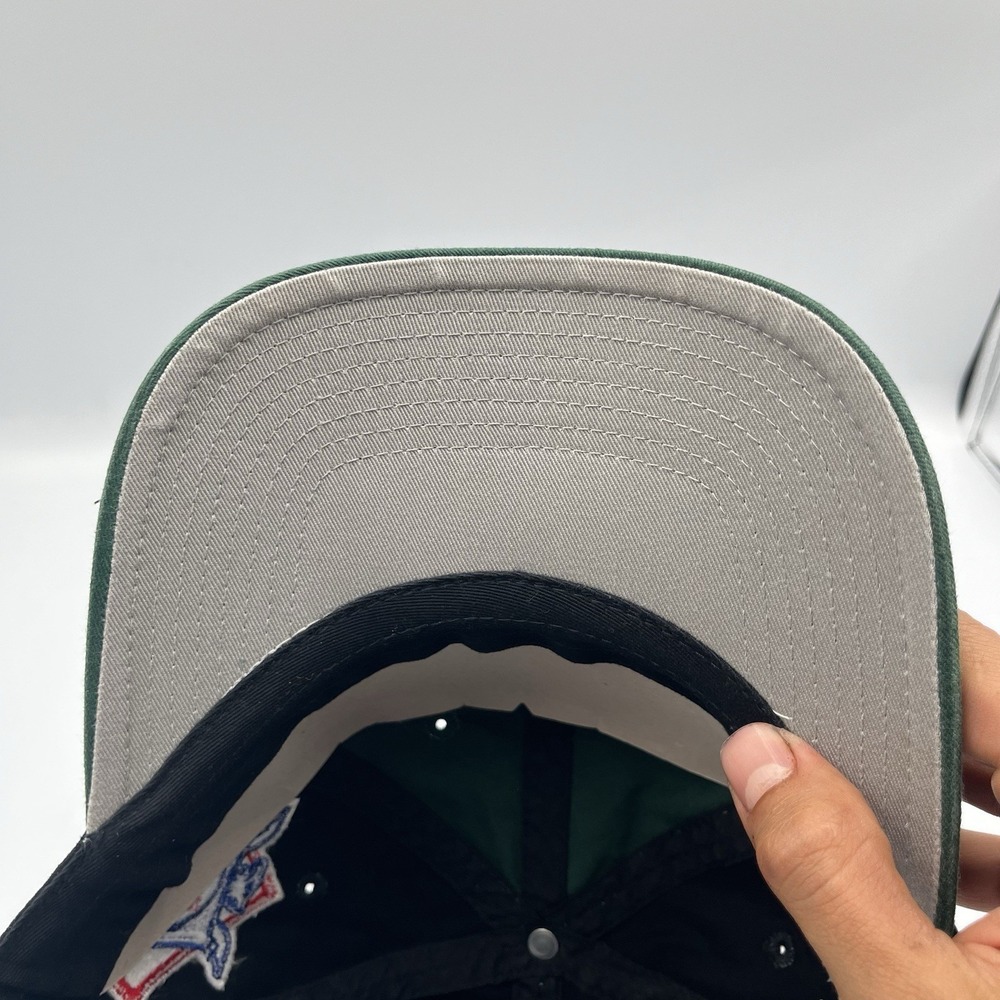 Vintage American Needle World Series Hat A's vs Dodgers Snapback MLB Cap 90s - Picture 13 of 13